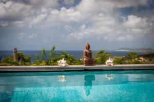 Bonaire Bay View Villa tesisinde veya buraya yakın yüzme havuzu