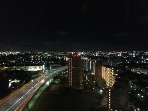 泉大津市景观或在酒店看到的城市景观
