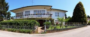 The building in which a panziókat is located
