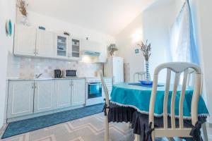 Køkken eller tekøkken på Apartments Bavaria