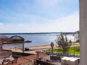 a view of a body of water from a building at ibis budget Porto Alegre - Super Econômico in Porto Alegre