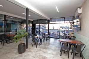 En restaurant eller et andet spisested på Hotel Picasso