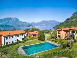 an image of a house with a swimming pool at Casa Donata by Gottschalk in Lierna