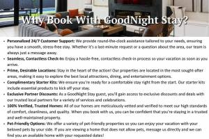 a flyer for a book with goodnightstay at Old Town Fashion(ed)-Pool-Putting Green-BBQ Grill in Scottsdale