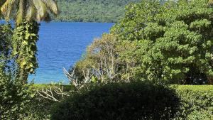 a view of a large body of blue water at Coral Quays Resort in Luganville