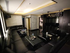 Area soggiorno di Gold Sand Hotel