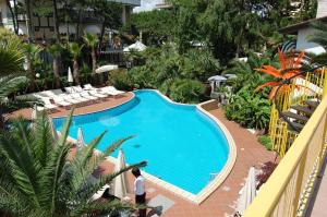 En udsigt til poolen hos Park Hotel Pineta eller i nærheden