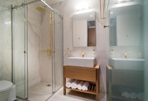 Koupelna v ubytování NLH FIX | Neighborhood Lifestyle Hotels