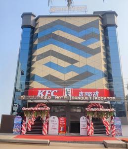 a building with a sign in front of it at SS Residency in Gorakhpur