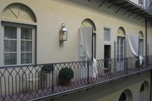 Un balcon sau o terasă la Residenza d'Epoca Palazzo Galletti