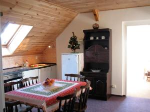 Kuchyň nebo kuchyňský kout v ubytování Apartments Lipno Serafin