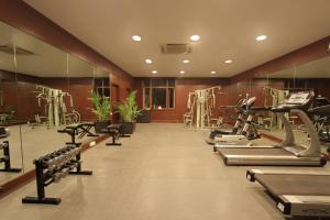 Fitness centrum a/nebo fitness zařízení v ubytování Silent Shores Resort & Spa