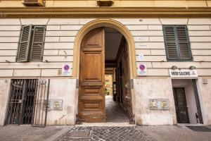 The facade or entrance of Vatican Miracle Suite
