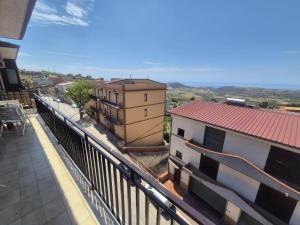 a view of a city from a balcony of a building at KolymBeddra in Agrigento