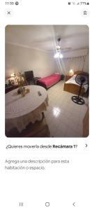 a picture of a hotel room with two beds at Casa tranquila y segura in Santa Fe