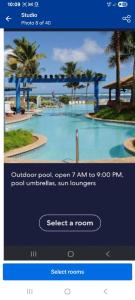 a screenshot of a page of a hotel website at Dorado Del Mar Beach Resort in Dorado