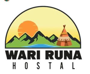 a logo for aventura hiking resort with a tent at WARI RUNA HOSTAl 101 in Necoclí