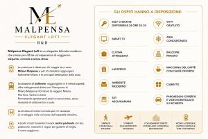 a screenshot of the menu of the mappasuminati element lot at Malpensa Elegant Loft in Gallarate