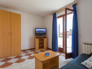 TV a/nebo společenská místnost v ubytování Apartments AVA