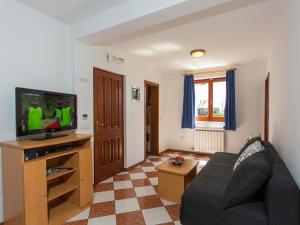 TV a/nebo společenská místnost v ubytování Apartments AVA