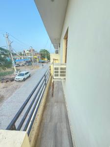 a view from the side of a building at AC Room with attached bathroom and kitchen access in Zirakpur