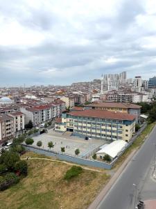 an aerial view of a city with buildings at King Suite SS0 in Istanbul