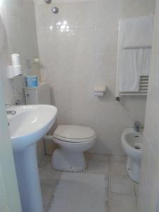 Baðherbergi á Albergo Bandoni
