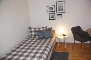 Łóżko lub łóżka w pokoju w obiekcie Hotel Jägerhof