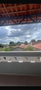 a view of a river from a window of a building at Casa cidade Pedro II PI in Pedro II