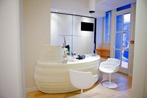 A bathroom at Hotel Andréa