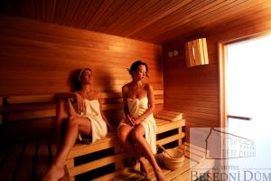 Hosté ubytování Wine & Wellness hotel Besední dům