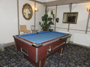 A pool table at Glencoe 