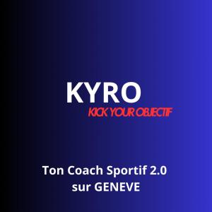 a kyrro logo on a blue background at L'instant coloc in Oullins