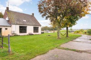 a house with a green yard next to a tree at BoerLangendijk in Rucphen
