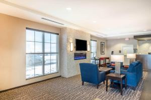 Kuchyň nebo kuchyňský kout v ubytování Comfort Inn & Suites Sidney I-80