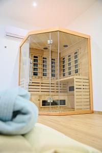 a room with a large mirror on the floor at RG MAISON - Suite 29 in Morino +47 photos