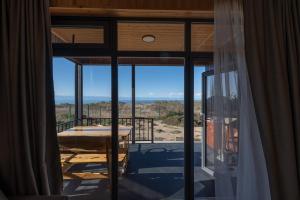 a view from the balcony of a house at Southlux in Tossor