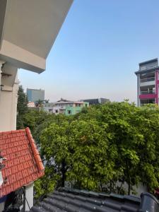 a view from the roof of a building at G9 Home hotel in Hanoi