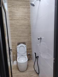 a bathroom with a toilet and a sink at Maileyna Homestay 3 in Alor Setar +4 photos