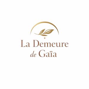 a logo for la famine de gaia at La Demeure de Gaïa in Chalon-sur-Saône
