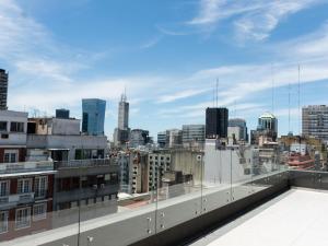 a view of the city from the roof of a building at ibis Styles Buenos Aires Florida in Buenos Aires