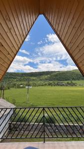 a view of a field from a window at Dsegh Eco Home in Dsegh