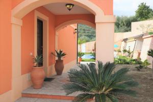 Zahrada ubytování Villa Gramati