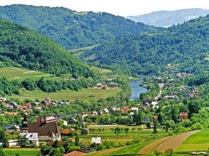 Vedere de sus a Agroturystyka Tylmanowa