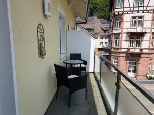 Balcó o terrassa a Hotel Garni Café Räpple