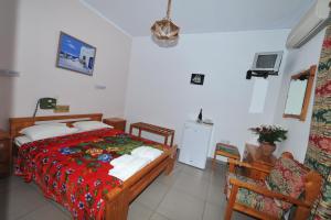 Voodi või voodid majutusasutuse Babis Hotel toas