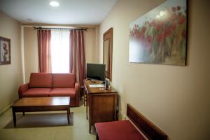 TV a/nebo společenská místnost v ubytování Gran Hotel Ciudad Del Sur