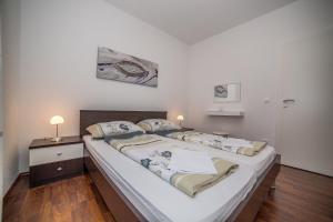 Posteľ alebo postele v izbe v ubytovaní Apartments Kati