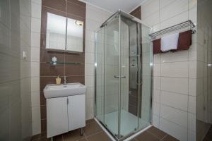 Kúpeľňa v ubytovaní Apartments Kati