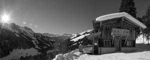 Almhütte Lengau v zime